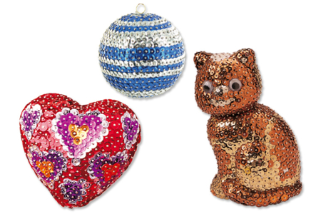 animales de lentejuelas - Clavos y alfileres – 10doigts.fr