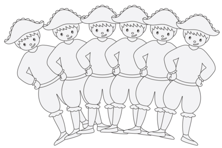 Large Harlequins to Decorate - 6 Pieces - 3 - Carnival Creative Kits - Arts and Crafts Activities for Carnival - 10doigts.com - Carnival Creative Kits - Arts and Crafts Activities for Carnival – 10doigts.fr