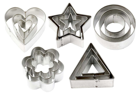 asortimento de cortadores - Cortadores creativos para niños – 10doigts.fr