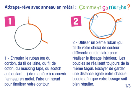 Metal Dreamcatcher - 3 - Dreamcatcher Supports - 10doigts.com - Dreamcatcher Supports – 10doigts.fr