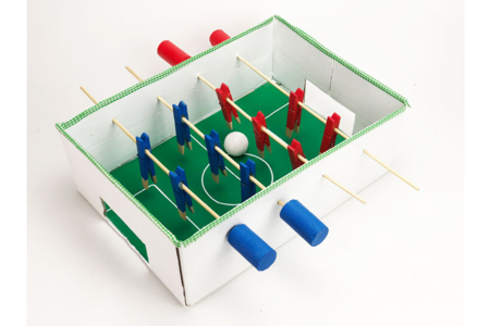 FÚTBOL INFANTIL - Actividades manuales alrededor de los juegos para divertirse con juegos hechos a mano – 10doigts.fr