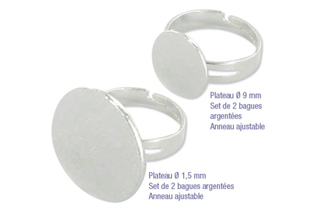 Anillos ajustables de bandeja - Anillos - Soportes para Joyería – 10doigts.fr