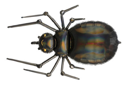 XXL Spider Balloon in Aluminum - 1 - Halloween Balloons - 10doigts.com - Halloween Balloons – 10doigts.fr