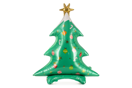 XXL Aluminum Christmas Tree Balloon - 1 - Balloons, garlands, streamers - 10doigts.com - Balloons, garlands, streamers – 10doigts.fr