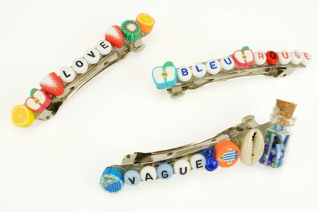  diadema de mensaje con perlitas - Bisutería para el cabello - Soportes para Bisutería – 10doigts.fr