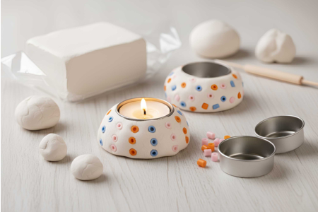 Tealight Holders - 12 Pieces - 2 - Candle Holders and Lanterns - 10doigts.com - Candle Holders and Lanterns – 10doigts.fr