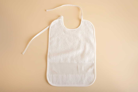 Biberón esponja blanco - Algodón, lino - Textiles – 10doigts.fr