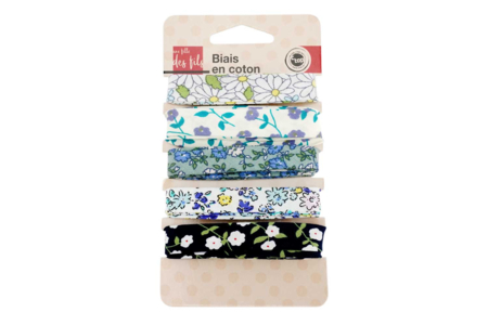 Bies de algodón Liberty - Set de 5 - Cintas y sesgos – 10doigts.fr