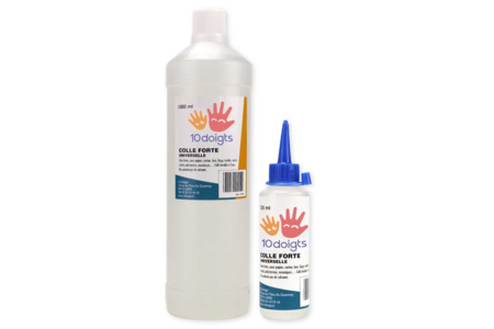 Strong Universal Transparent Glue - Solvent-Free - 1 - School Glues - 10doigts.com - School Glues – 10doigts.fr