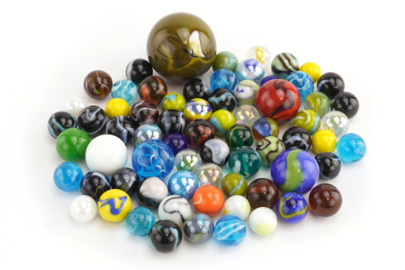 Glass Marbles - 500 g Bag - 1 - Glass Mosaics - 10doigts.com - Glass Mosaics – 10doigts.fr
