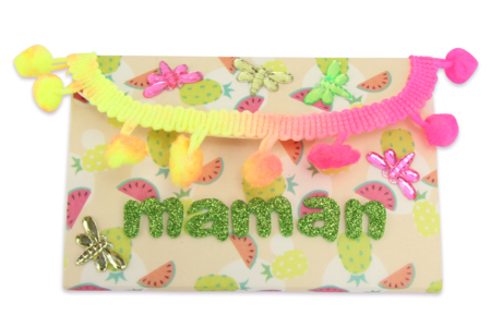 bloc de notas deco frutas - Papeles con motivos – 10doigts.fr