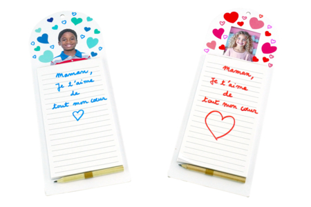 Magnetic Cardboard Notepads - 4 Pieces - 3 - Notebooks - 10doigts.com - Notebooks – 10doigts.fr