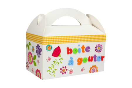 White Cardboard Snack Boxes - 6 Pieces - 2 - Cardboard Boxes and Baskets - 10doigts.com - Cardboard Boxes and Baskets – 10doigts.fr