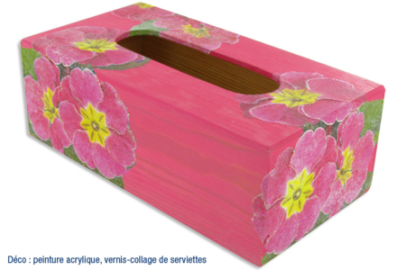 Rectangular Tissue Box, Wooden - 9 - Mother's Day Crafts - 10doigts.com - Mother's Day Crafts – 10doigts.fr