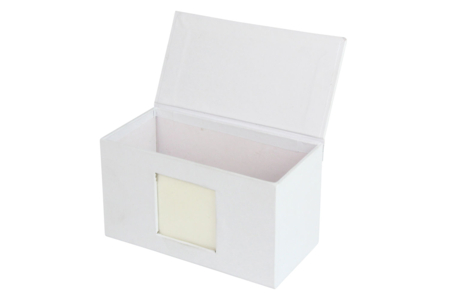 White Cardboard Photo Frame Box - 9 - Cardboard Boxes and Baskets - 10doigts.com - Cardboard Boxes and Baskets – 10doigts.fr