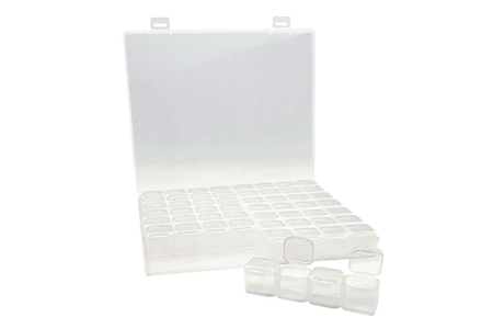 caja de almacenamiento de perlas de diamante - Organizadores de costura y joyería – 10doigts.fr