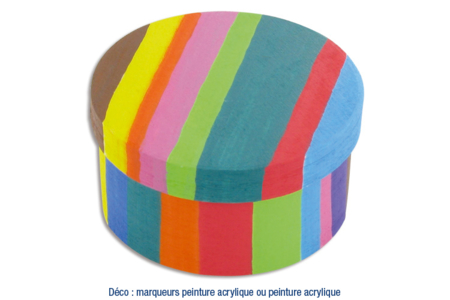 caja de madera camembert - Cajas de madera – 10doigts.fr