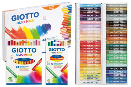 GIOTTO Oil Pastels - 8 - Pastels and Charcoal - 10doigts.com - Pastels and Charcoal – 10doigts.fr