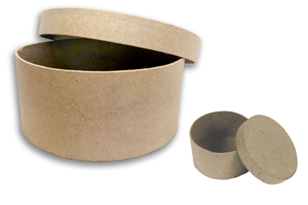 Round Cardboard Box - 1 - Decorative Boxes - 10doigts.com - Decorative Boxes – 10doigts.fr