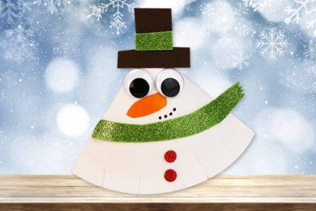 Rocking Snowman - 1 - Craft Activities for All Ages: Gluing and Folding - 10doigts.com - Craft Activities for All Ages: Gluing and Folding – 10doigts.fr