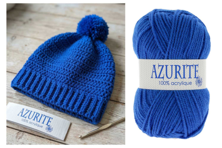 Azurite Ball - 100% Acrylic Knitting Yarn - 3 - Knitting Yarns - 10doigts.com - Knitting Yarns – 10doigts.fr