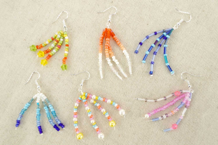 aretes de perlas finas - Actividades manuales para la creación de tus joyas – 10doigts.fr