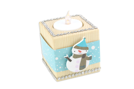 candelabro cuadrado - Candelabros de madera – 10doigts.fr