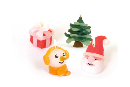 VELAS moldeables navidad - Libros y Kits de Velas – 10doigts.fr