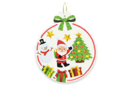 White Cardboard Christmas Ornaments - 6 Pieces - 10 - DIY Christmas Ornaments - 10doigts.com - DIY Christmas Ornaments – 10doigts.fr