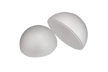 Two-Part Interlocking Styrofoam Ball - 1 - Polystyrene Balls - 10doigts.com - Polystyrene Balls – 10doigts.fr