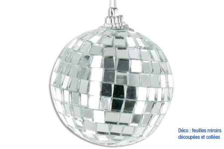 Disco Ball - 0 - Mosaic Crafts - 10doigts.com - Mosaic Crafts – 10doigts.fr