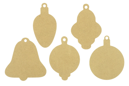 bolas de Navidad a decorar - Decoraciones de Navidad de madera – 10doigts.fr