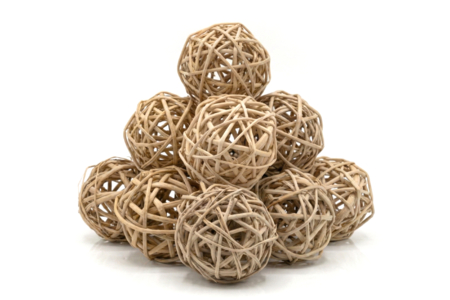 Rattan Balls - 10 Pieces - 1 - Wickerwork - 10doigts.com - Wickerwork – 10doigts.fr
