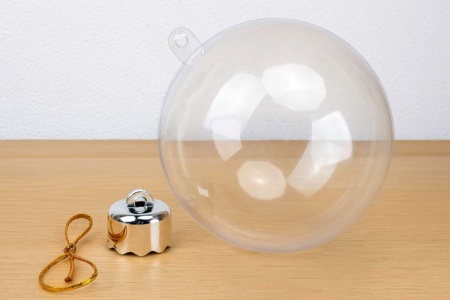 Bolas plásticas 12 cm - 10 piezas - Bolas de Navidad DIY – 10doigts.fr