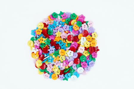 botón a granel adhesivos - Botones – 10doigts.fr