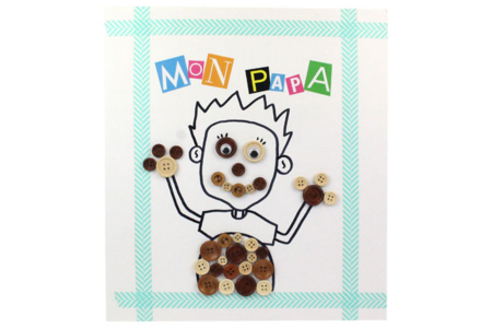 Botones redondos de madera natural barnizados - Botones – 10doigts.fr