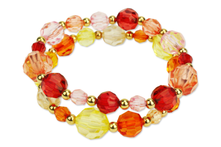 Faceted Beads 6 Assorted Colors - 900 Beads - 3 - Acrylic Beads - 10doigts.com - Acrylic Beads – 10doigts.fr