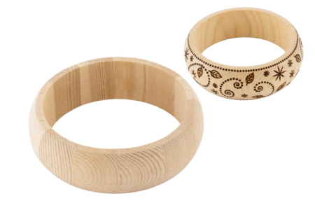 Pulsera de madera (ø 7cm) - Pulseras – 10doigts.fr
