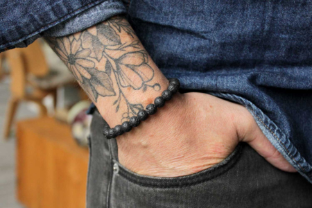 Round Lava Beads - 30 pcs - 2 - Natural Beads - 10doigts.com - Natural Beads – 10doigts.fr