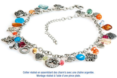 Pulsera o collar de metal envejecido - Actividades manuales para la creación de tus joyas – 10doigts.fr