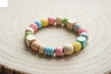 Assorted Shape Natural Wood Beads - 70 Beads - 2 - Wood Beads - 10doigts.com - Wood Beads – 10doigts.fr