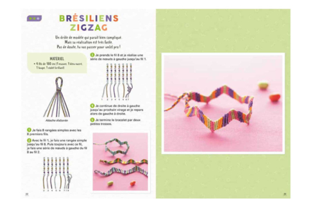 Book: Brazilian Bracelets 80 Models - 3 - Brazilian Bracelet - 10doigts.com - Brazilian Bracelet – 10doigts.fr
