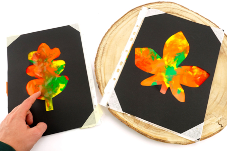 Bricolage bebe Peinture propre Automne - Autumn Crafts – 10doigts.fr