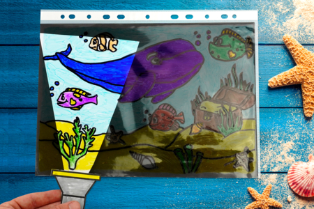 Manualidades infantiles océano fácil - Actividades manuales océano: sumérgete en un universo creativo y sensorial – 10doigts.fr