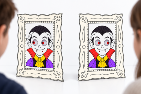Halloween Crafts for Kids: Vampire Eye Follow-Up - Halloween Crafts – 10doigts.fr