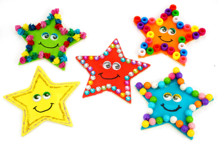 5 Ideas for Decorating a Wooden Starfish - 2 - Summer Crafts - 10doigts.com - Summer Crafts – 10doigts.fr