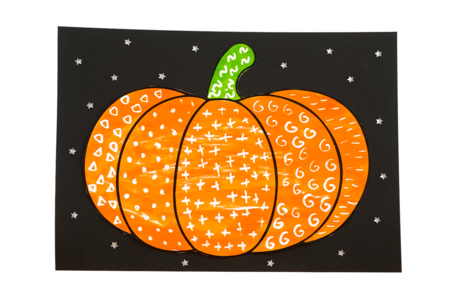 Manualidades de Halloween para niños Calabaza - Actividades manuales Halloween – 10doigts.fr