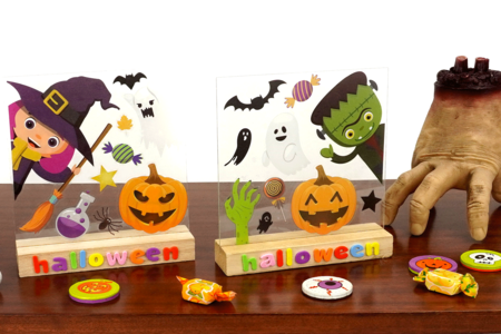 Manualidades de Halloween para Niños Escena - Actividades manuales Halloween – 10doigts.fr