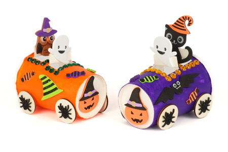 Children's Halloween Craft Ghost Train - Halloween Crafts – 10doigts.fr