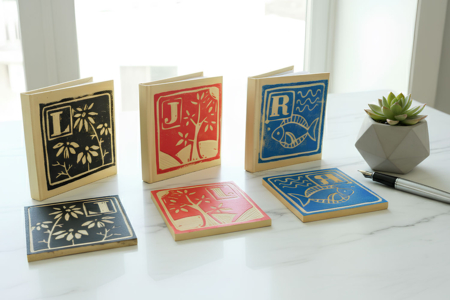 Bricolaje Linograbado Inicial - Actividades manuales para iniciarse en la grabado – 10doigts.fr